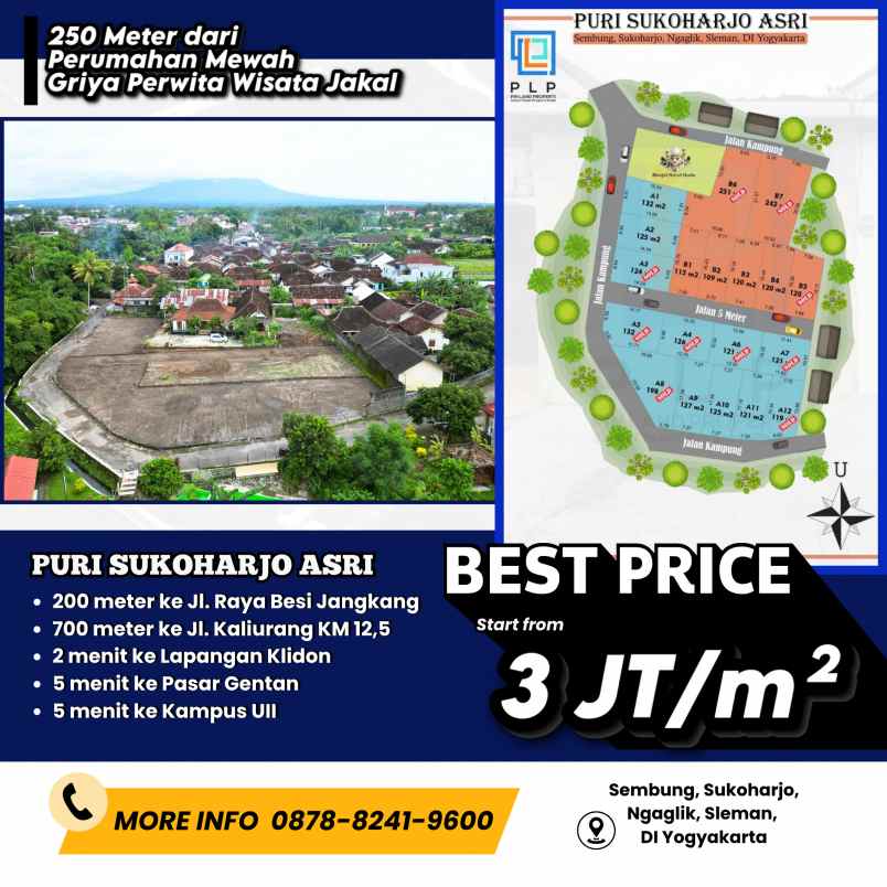 dijual tanah sembung sukoharjo ngaglik