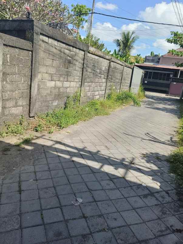 dijual tanah siap bangun lokasi abianbase kapal badung