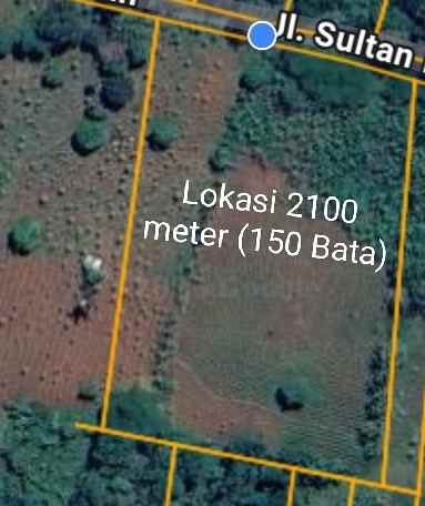 dijual tanah strategis pinggir jalan di matangaji