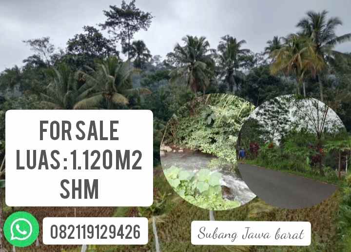 dijual tanah subang