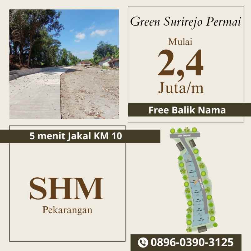 dijual tanah surirejo sukoharjo ngaglik