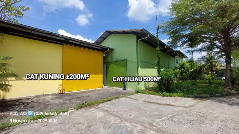 disewakan ruko gudang kantor salembaran kosambi kab