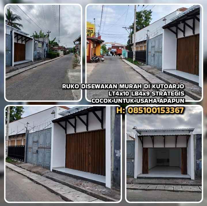 disewakan rumah jl diponegoro kutoarjo