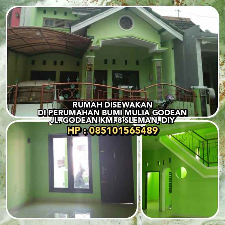 Rumah Disewakan Di Perumahan Bumi Mulia Godean Jl Godean Km 8 Sleman