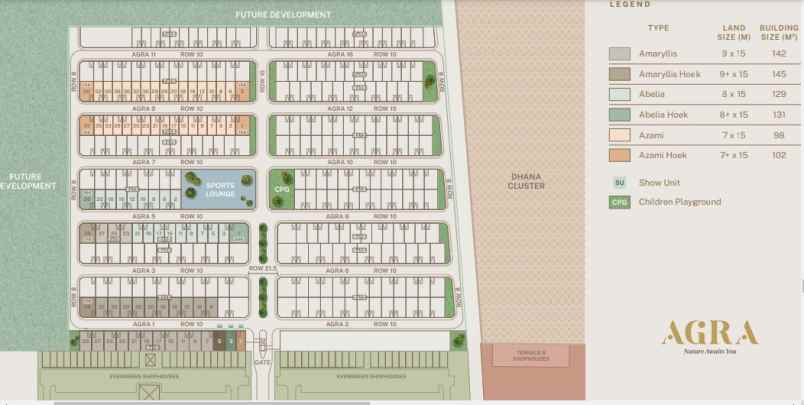harga perdana rumah suvarna sutera cluster agra