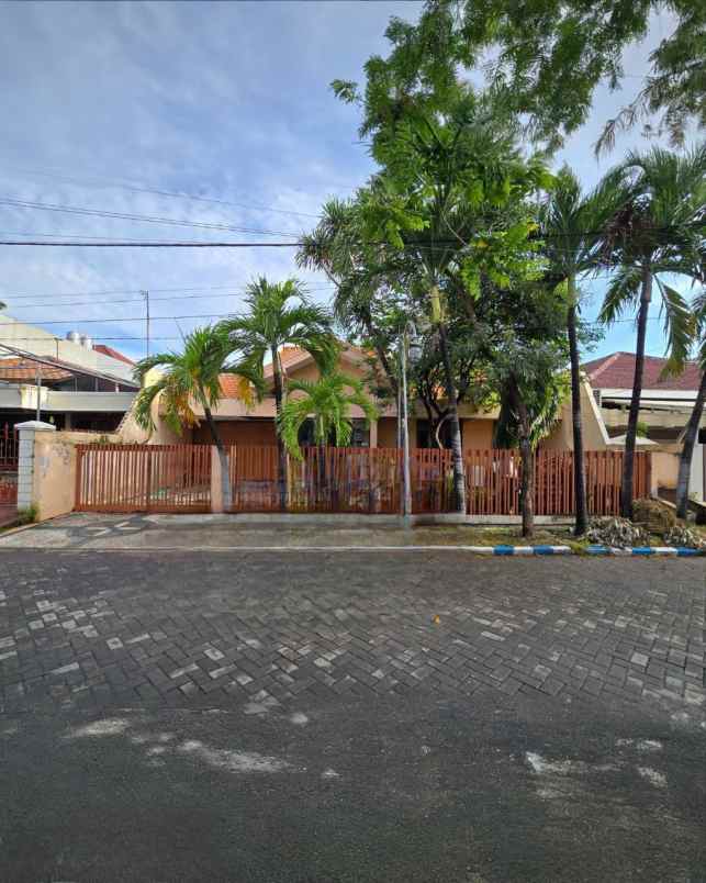 hitung tanah rumah manyar kertoarjo strategis langka