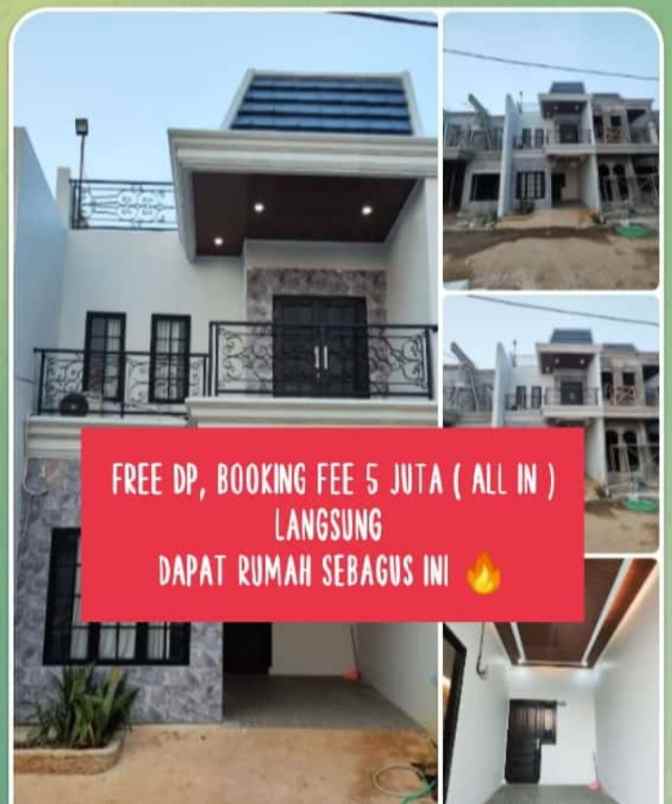 hunian modern dua lantai di depok jabar