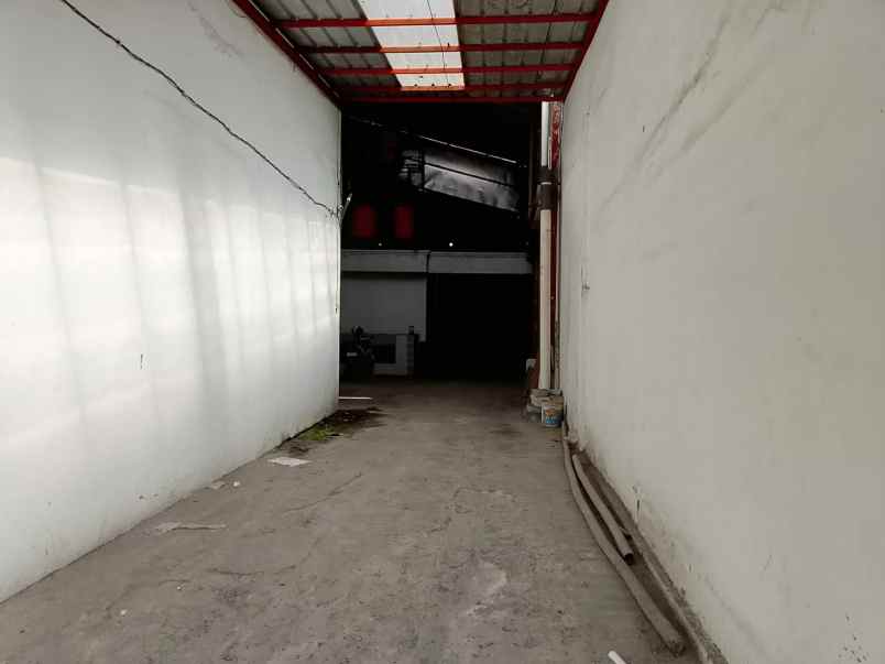 jual cepat gudang hadap jalan raya