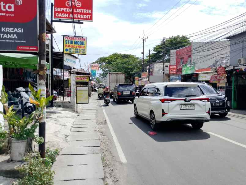 jual cepat gudang hadap jalan raya