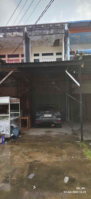jual cepat ruko di jalan ilham harga 850 jt nego