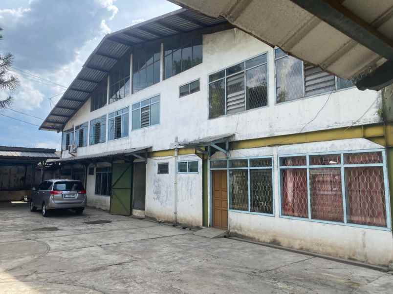 jual pabrik ada kantor jl raya solokan jeruk rancaekek