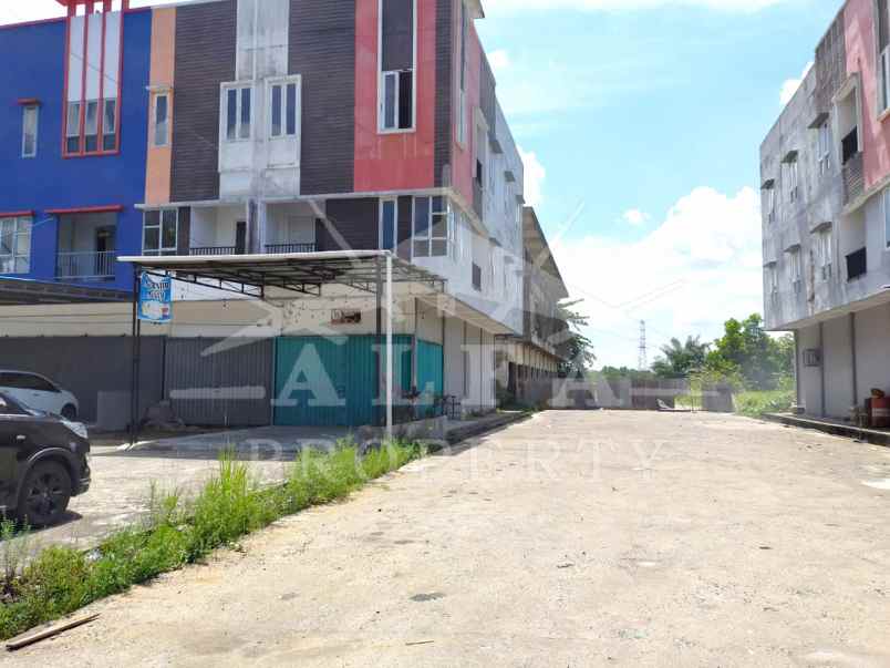 jual ruko bangunan dasar 3 lantai harga murah