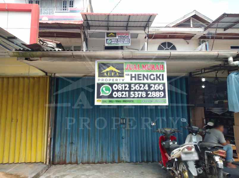 jual ruko siap pakai siap huni full furnish