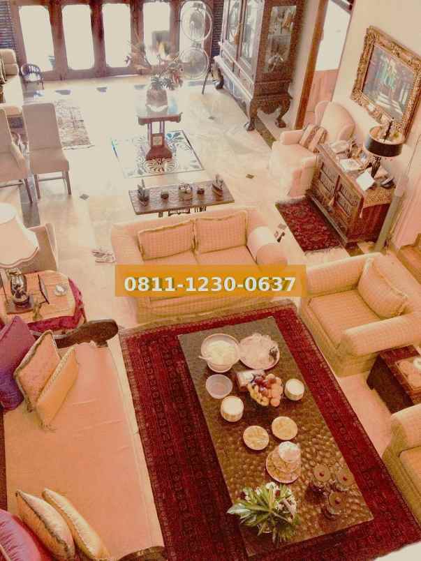 jual rumah di andara pondok labu 650m2 5 kamar f3931d
