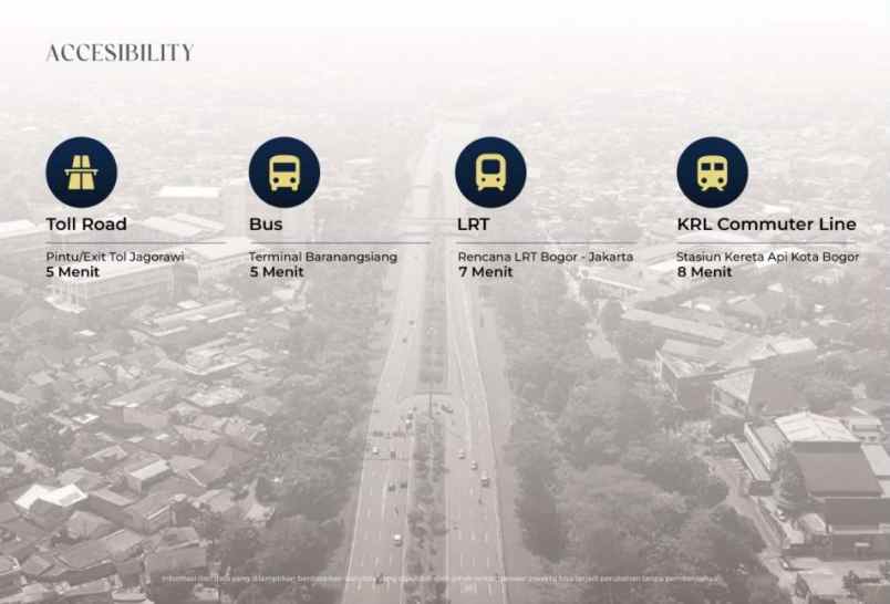 jual rumah mewah dekat danau 2 km tol bogor 2