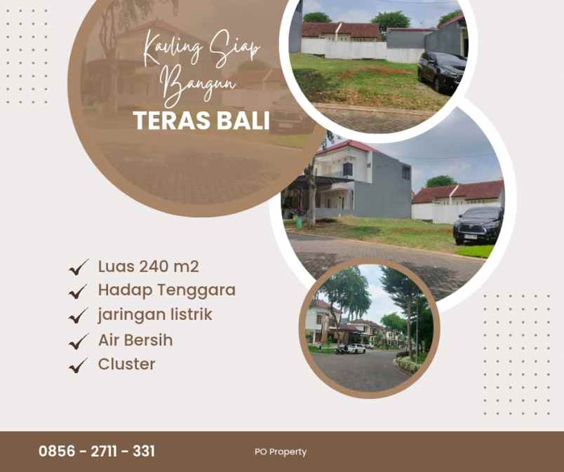 kavling premium dalam perumahan elite teras bali mijen