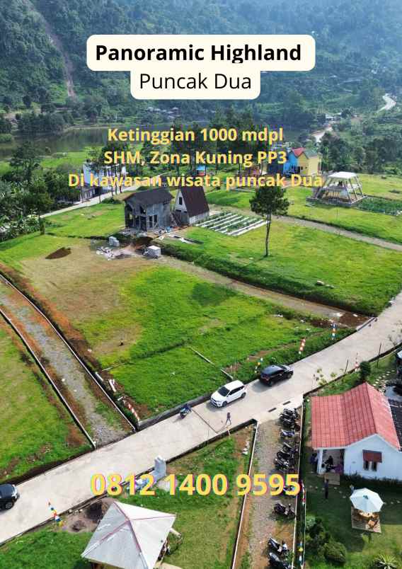 kavling villa keren puncak dua