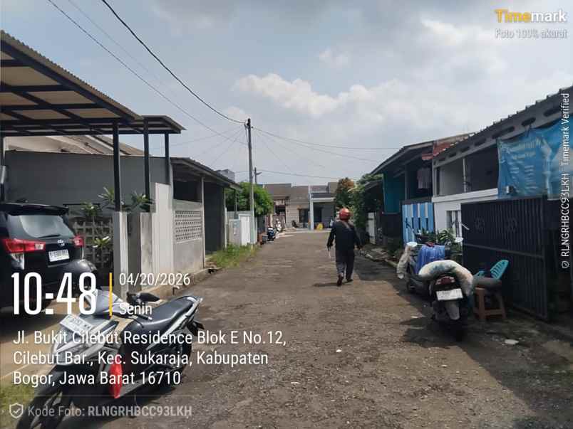 over kredit 45jt rumah bukit cilebut dekat stasiun