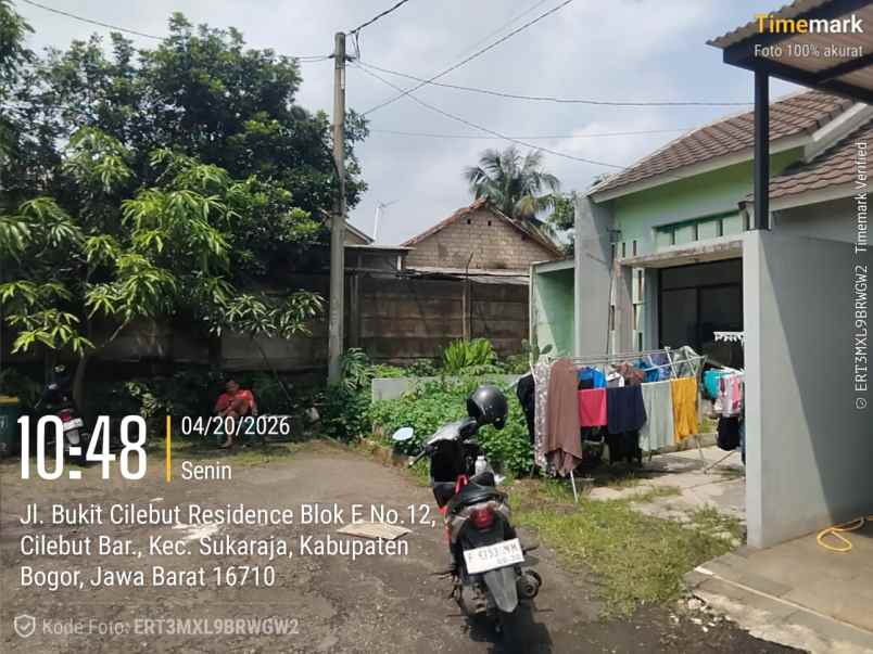 over kredit 45jt rumah bukit cilebut dekat stasiun