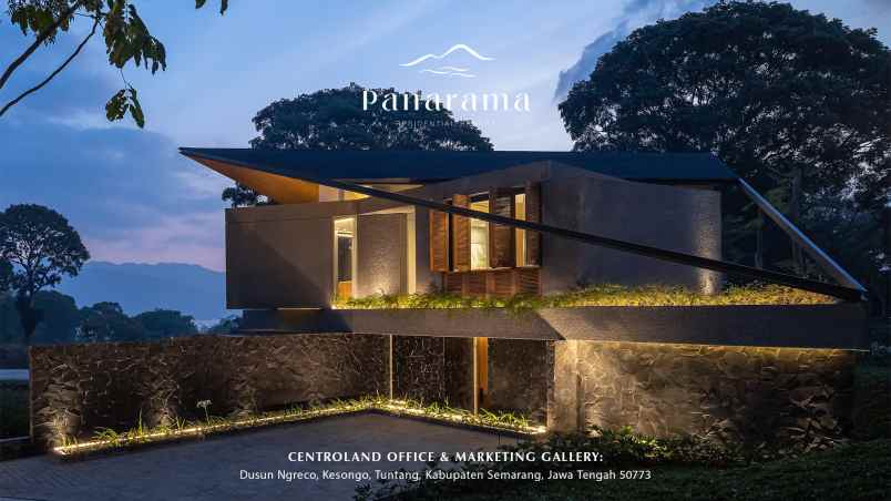 panarama cluster di tuntang salatiga