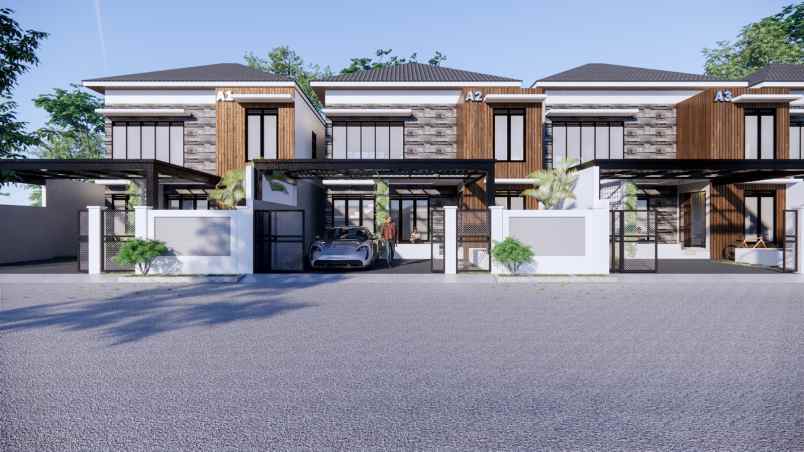 Perumahan Mewah 2 Lantai Desain Modern Di Pekanbaru