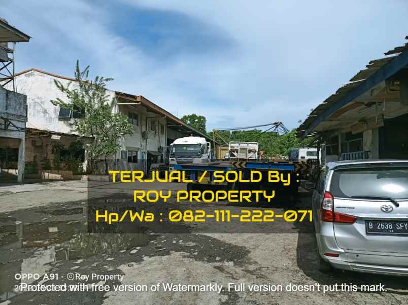 ruko gudang kantor jl raya cakung cilincing