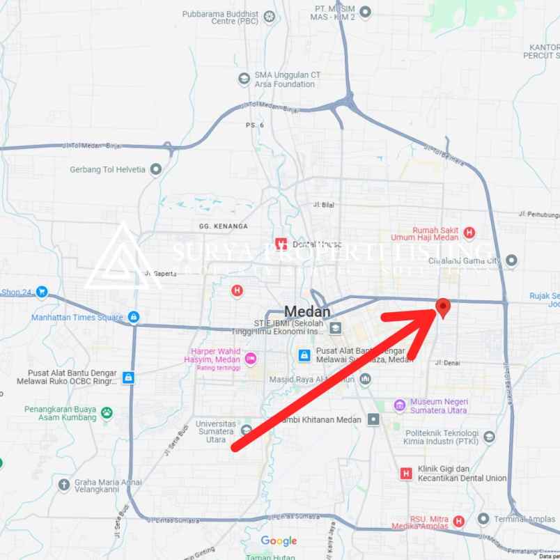 ruko jalan pukat v sutini medan tembung