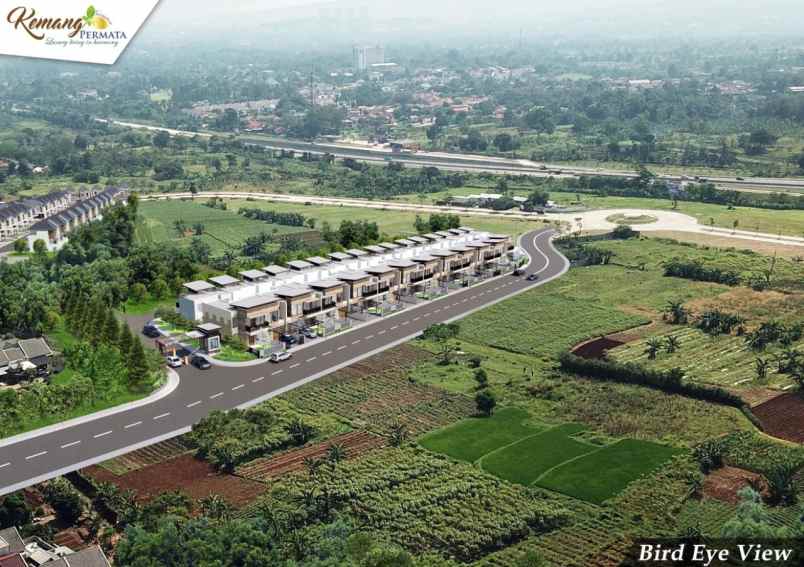 rumah akses tol langsung bogor