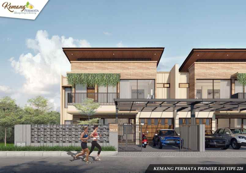 rumah akses tol langsung bogor