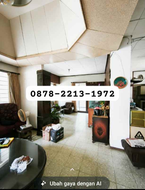 rumah bagus untuk hotel di sayap braga bandung