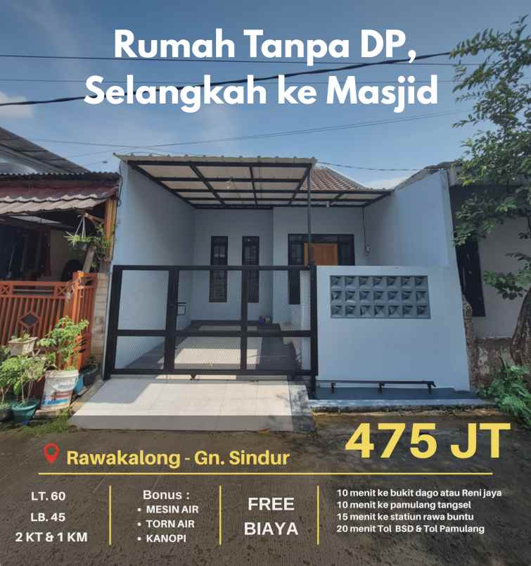 rumah baru tanpa dp