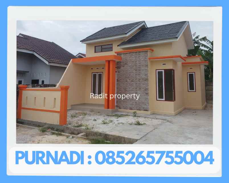 rumah baru type 45 dengan dp 20 juta