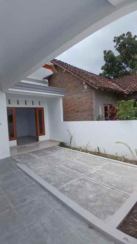 rumah baru view gunung sawah di sleman timur jogja