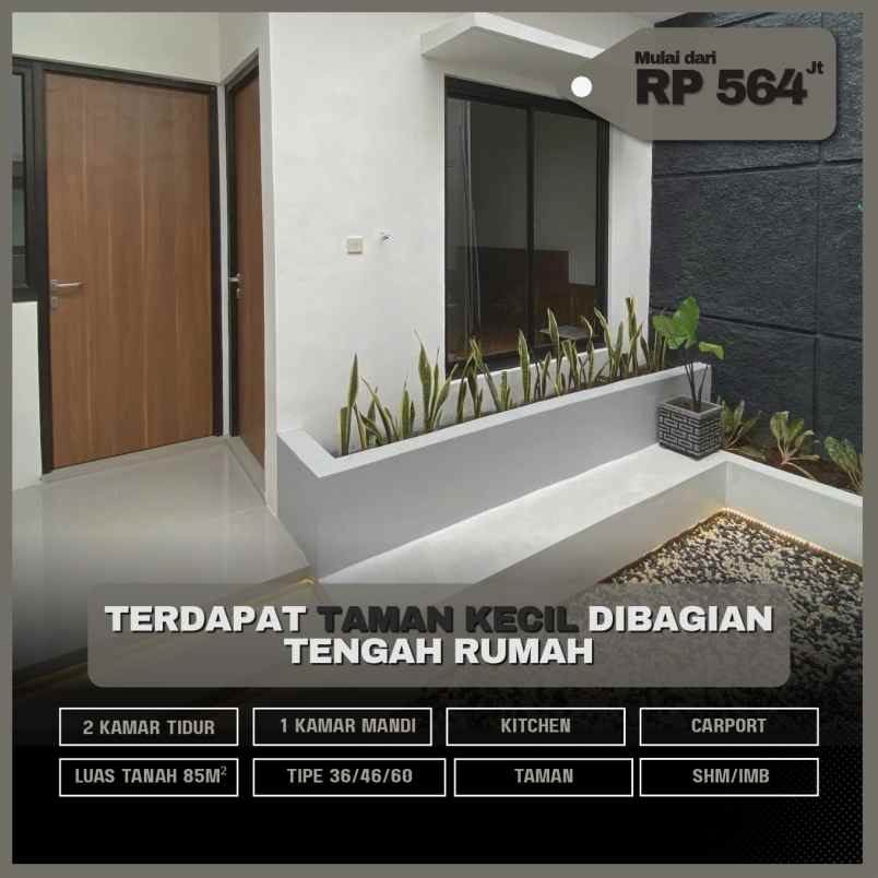 rumah cantik 500 jutaan minimalis di berbah sleman