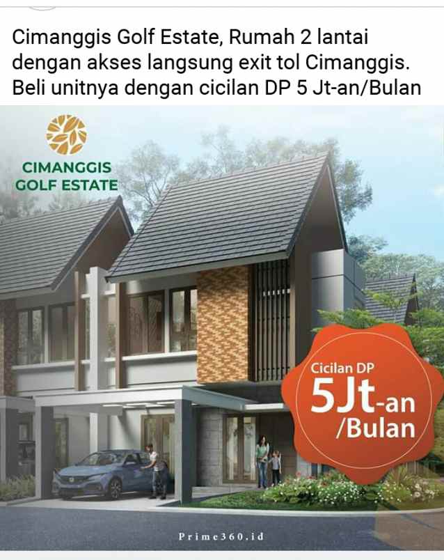 rumah cimanggis boulevard