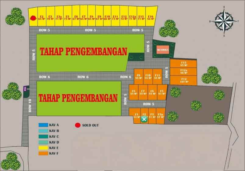 rumah dua lantai cluster cilangkap jakarta timur