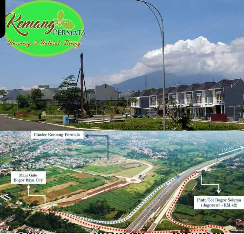 rumah exit tol baru bogor