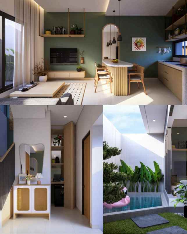 rumah impian 2 lantai tanpa riba