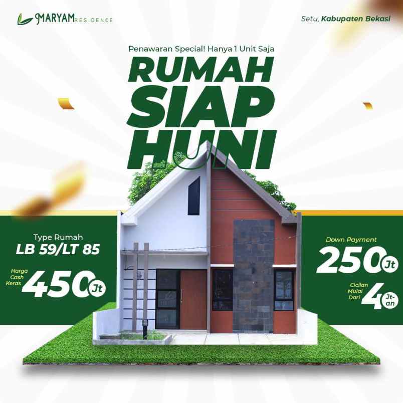 rumah islami asri setu bekasi