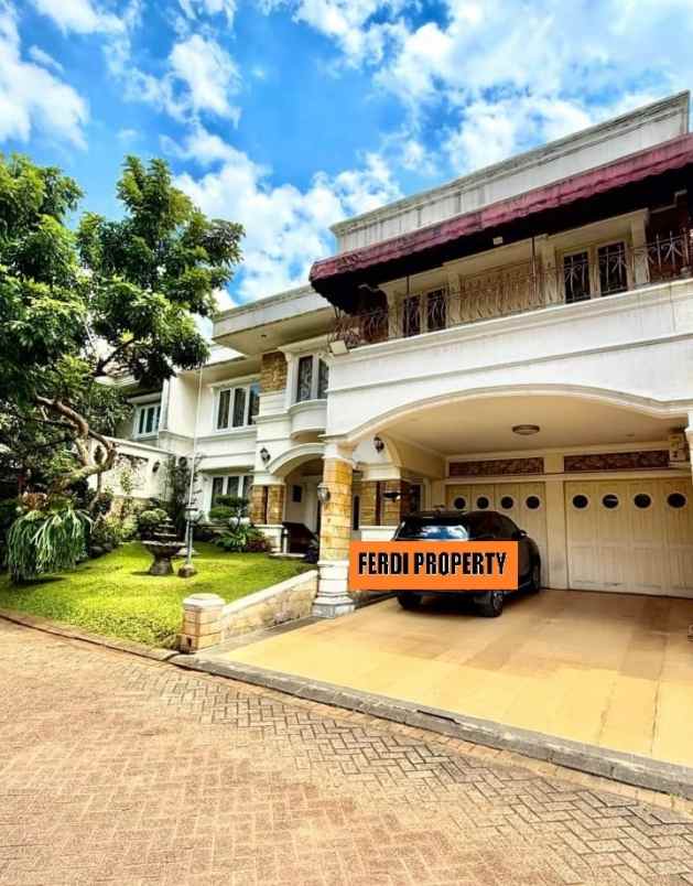 rumah mewah 3 lantai siap huni puri sriwedari cibubur