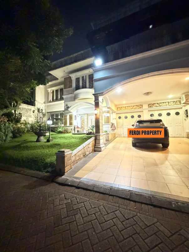 rumah mewah 3 lantai siap huni puri sriwedari cibubur