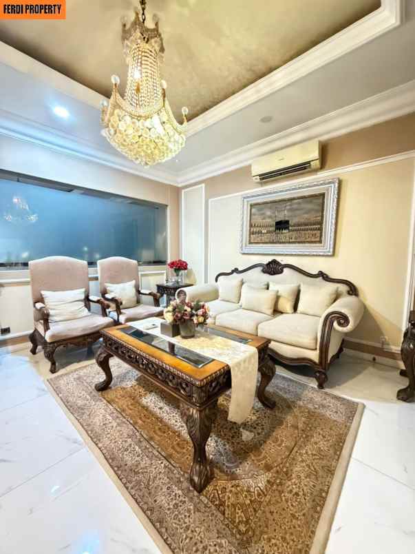 rumah mewah 3 lantai siap huni puri sriwedari cibubur