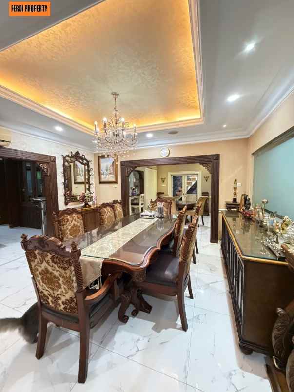 rumah mewah 3 lantai siap huni puri sriwedari cibubur
