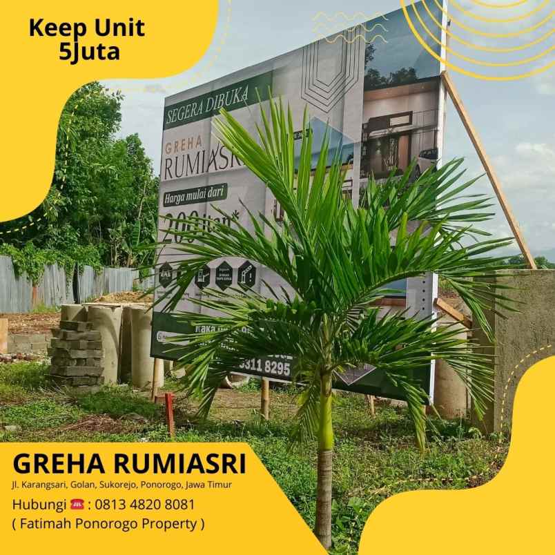 rumah minimalis dan asri di ponorogo