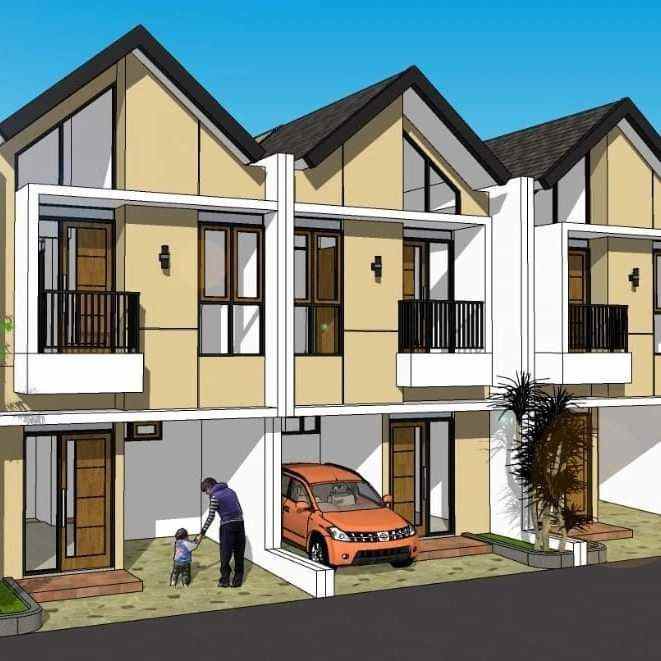 rumah murah 2 lantai di pocis tangerang selatan