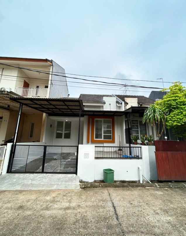 rumah renovasi siap huni di cendana residence pamulang
