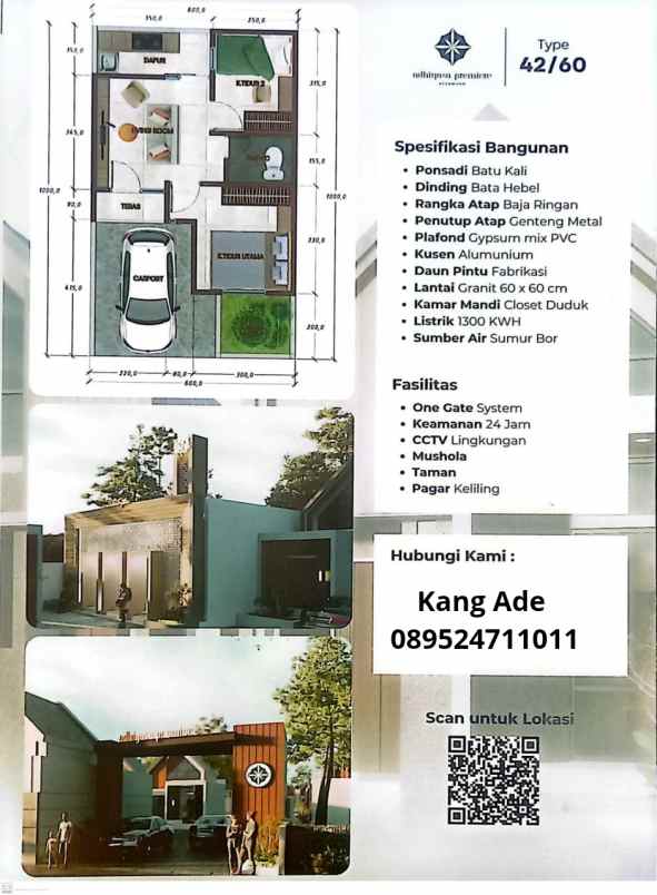 rumah scandinavian kedawung cirebon