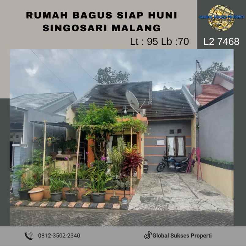Rumah Siap Huni Luas Strategis Di Singosari Malang