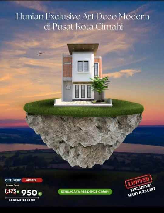 rumah sisa 3 unit harga murah di kamarung cimahi