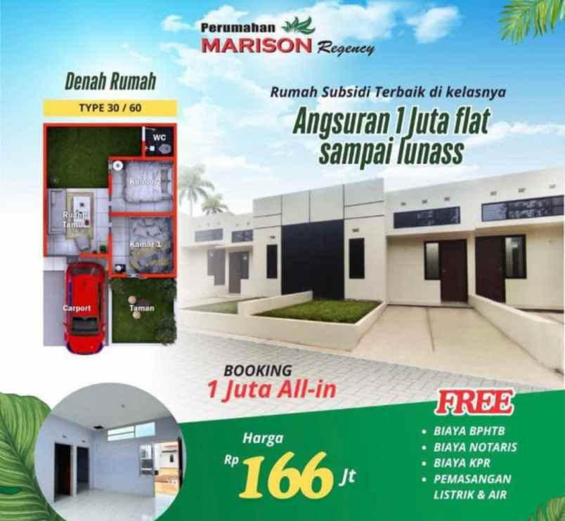 rumah subsidi harga ekonomis